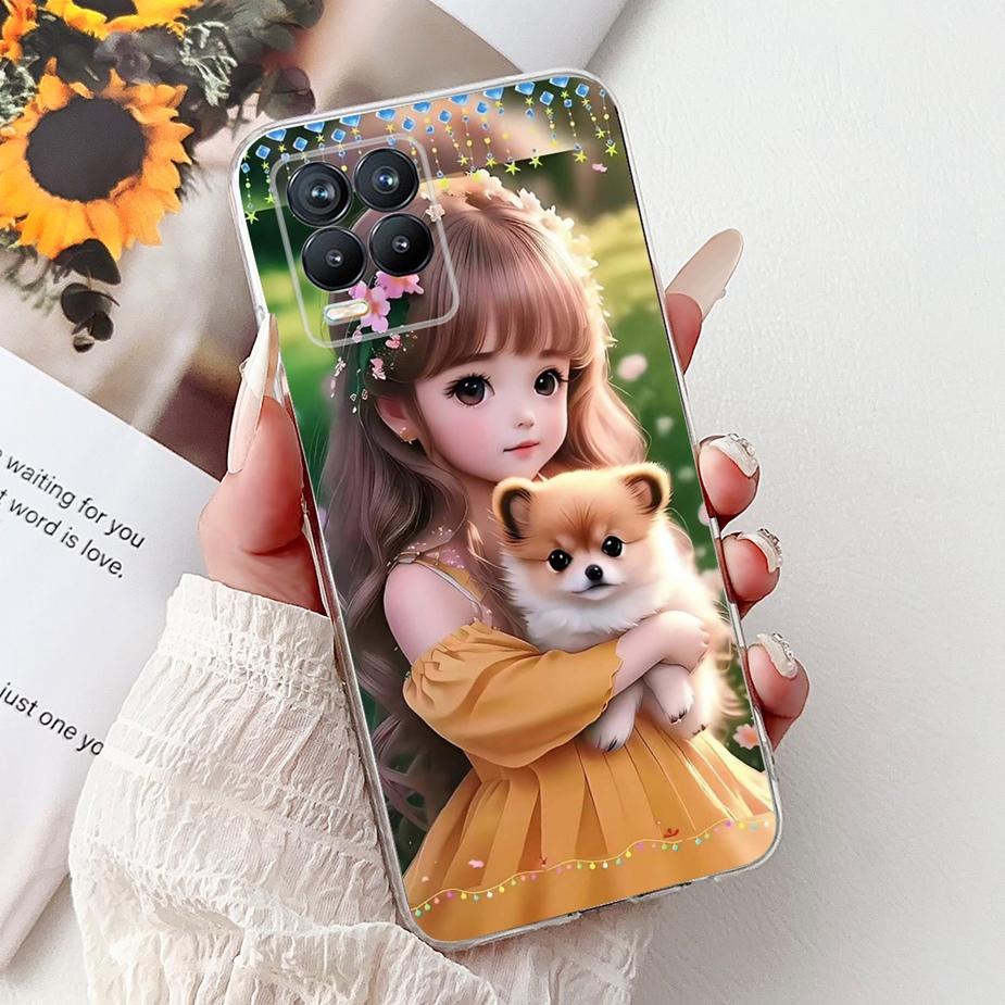 Cute Cat Fashion Painted Cover For Realme 8 Case Cover For Realme 8 Pro Soft Silicone Phone Case For Realme8 5G Realme 8i Bumper