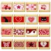 Romantic Red Strawberry Tai Chi Eyes Cat Star Golden Charm Links 9mm Bracelets Bangle Stainless Steel Girls' DIY Making Gifts