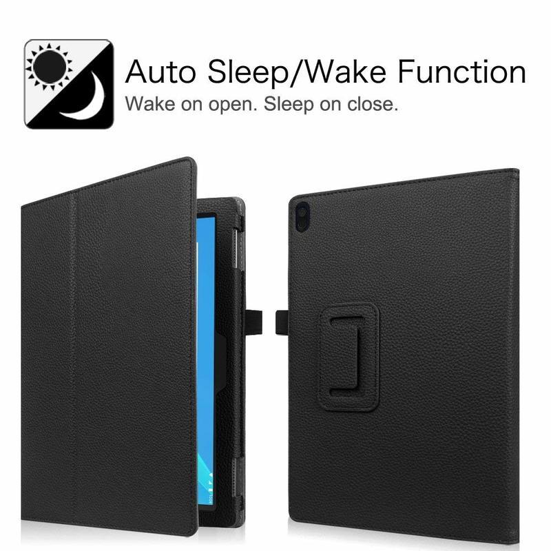 Funda Capa Case Tab 4 10 Plus TB-X704F X704L TB-X304F X304l PU Leather Tablet Cover for Lenovo TAB4 10 In X704f X304F Flip Case