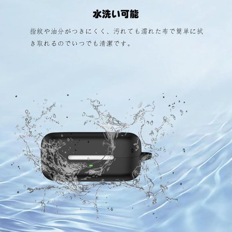 For Sony/Sony WF-C510 Case Soft Silica Gel Sports Cool Design Shock Absorption Waterproof Dustproof Lightweight Equipped with a Hook To Prevent Loss