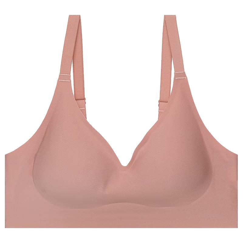 Aimer Seamless Wire-Free Full Cup Gathering Bra