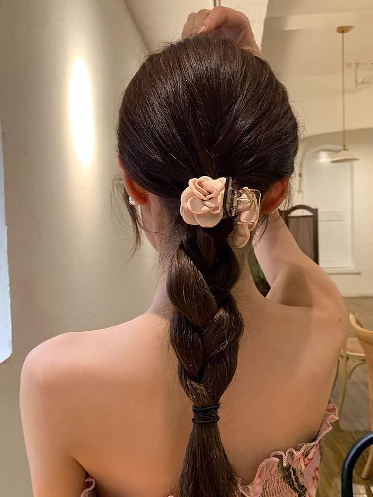 Haarspange Mittelgroß, 1,61 Zoll Kleine Haarspangen für Hohen Pferdeschwanz, Hai-Haarspangen Geburtstags- Valentinstagsgeschenk für Freundin