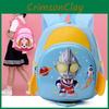 Kindergarten Ultraman Childrens Cartoon Schoolbag Nylon Backpack