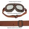 Motorrad Wintersport Reitbrille Schneemobil Motocross Rennbrille Staubdicht Anti-UV Brillen Dirt Bike Teile