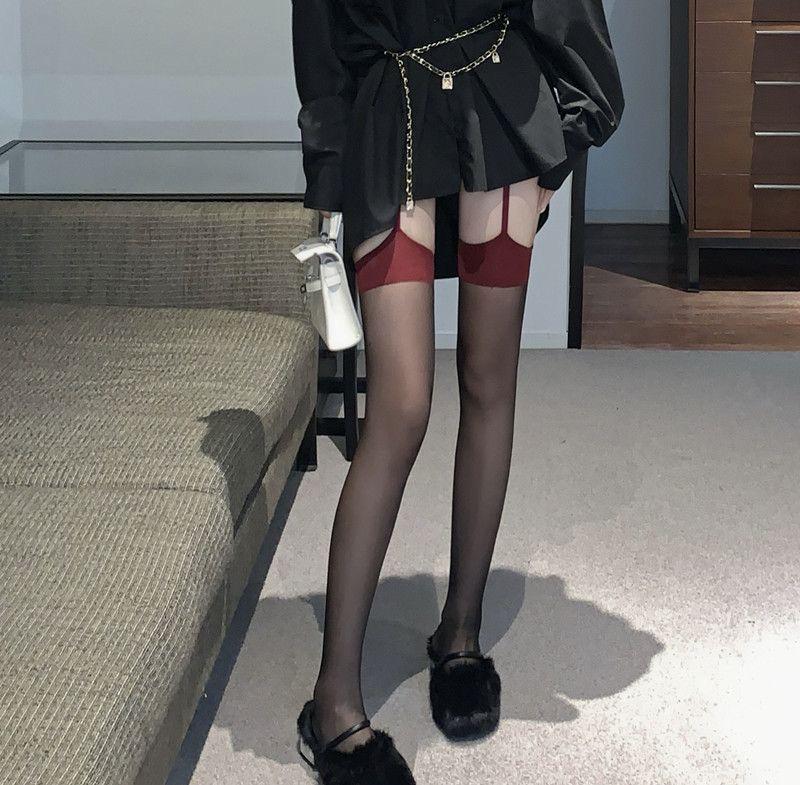 Frühlings-/Sommer Damen Glitzernde Perlmuttfarbene Strumpfhose mit Sternmuster