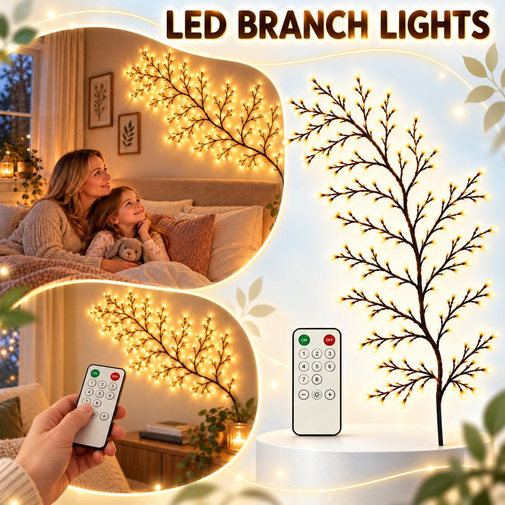 Flexible Branch Light, Decorative Ambient Lighting for Home and Indoor Decoration