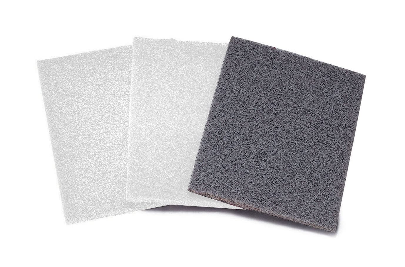 Kijima 302-8091 Мотоциклетные запчасти Губка абразивная Scotch Brite 3M 7448MP #600 4.5 x 5.9 дюймов (115 x 150 мм) красный