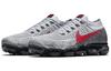 Nike Air VaporMax Platin Rot Schwarz 849558-020