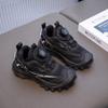 Boys and Girls Dad Shoes Autumn New Children's Breathable Sports Shoes Medium Older Boys Light Rotating Buttons Classmates