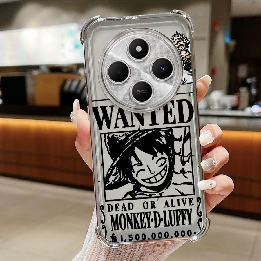 

Anime Ones Pieces Soft Cover Phone Case for Xiaomi Redmi K80 5G 13C K80 Pro A5 A3X 14C A3 Redmi K80 Pro