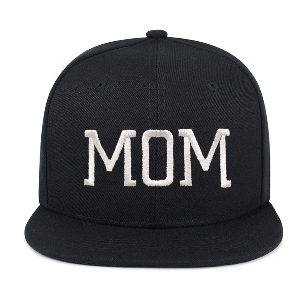 Adjustable Parents Matching Baseball Cap Hip Hop Baseball Hats MOM DAD Snapback Cap  For Man Women