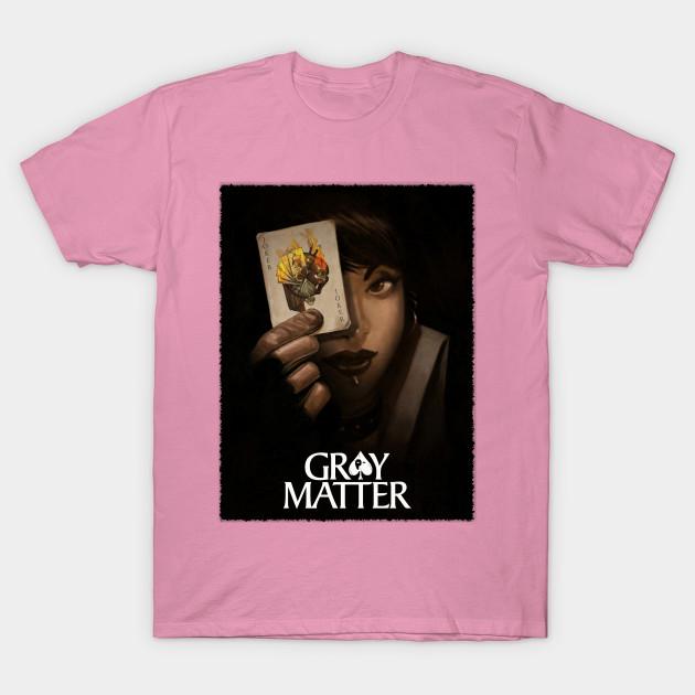 T Shirt Women Gray Matter Harajuku Print Kawaii Tshirt Summer Short Sleeve Female T-Shirt Top Tee