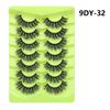 7 Pairs Natural Long False Eyelashes Thick Fluffy Lashes 3D Mink Lashes  Cosmetic Tool