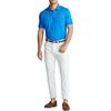 Polo Ralph Lauren Tinta Unita Logo Ricamato Pullover Vestibilità Dritta Manica Corta Polo Uomo top Blu 710660606-063