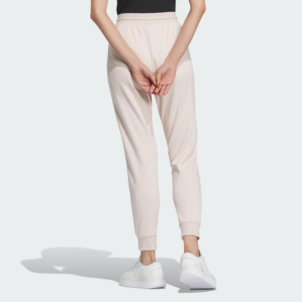 New Adidas FW23 Knitted Sports Pants Women's Light Purple Pink IY5390