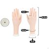 Practice Mannequin Hand Right Left Jewelry Organizer for Acrylic Nails Soft