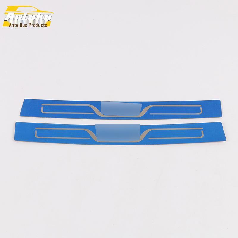 Song PRO Rear Trunk Guard Plate: Stainless Steel Bumper Protector for 2019 Model.