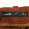 Unbenutzte ZARA WOMAN Gerade Hose XS Braun Damen Gebraucht