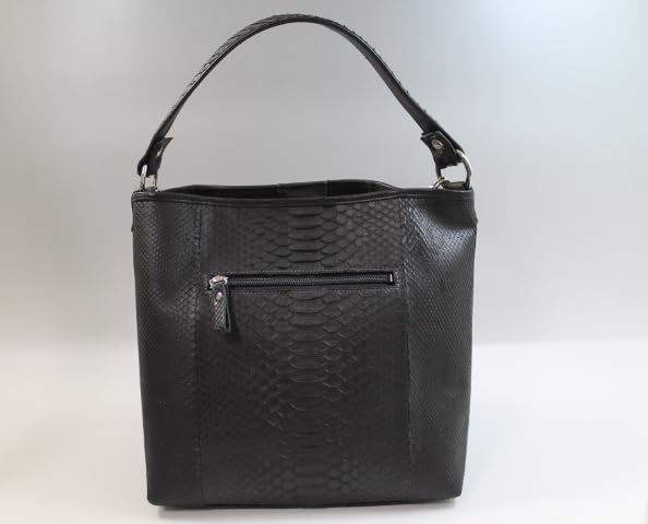 Kimono in Japan by Python and Genuine Leather Diamond Python [Luxury Store] [Top Quality] [Made JRA] Bag, Black, Men's Women's, Handbag/Shoulder Bag,