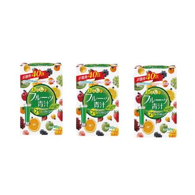 Yuwa Delicious Meyve Yeşil Suyu 40 Paket x 3 Set