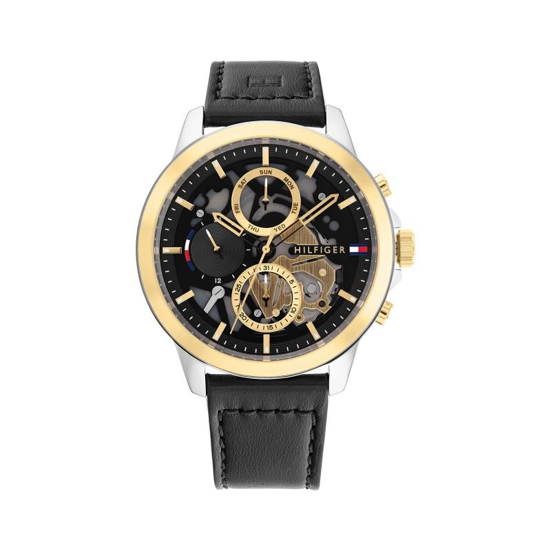 Tommy Hilfiger,Black,Men s Quartz Watch,1710474 чёрный