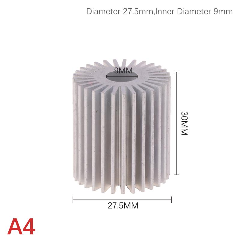 20mm 27.5mm 32mm 40mm 1W 3W Radiator High-power Aluminium Led Radiator Led Light Heatsink Sunflower Radiator
