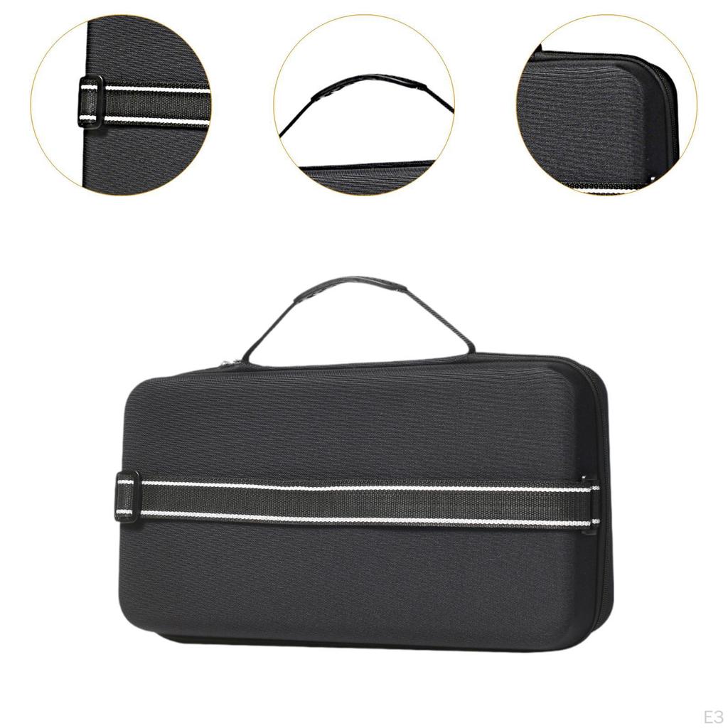 Pickleball Case Protective EVA Racket Bag Paddle Holder Organizer Large Capacity Waterproof Material