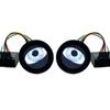 1 Pair New Type 12V LED Red/Green/Ice Blue 4 Model Devil Eyes Light Car Headlight Special Amosphere Light WiFi Control Kit Acc