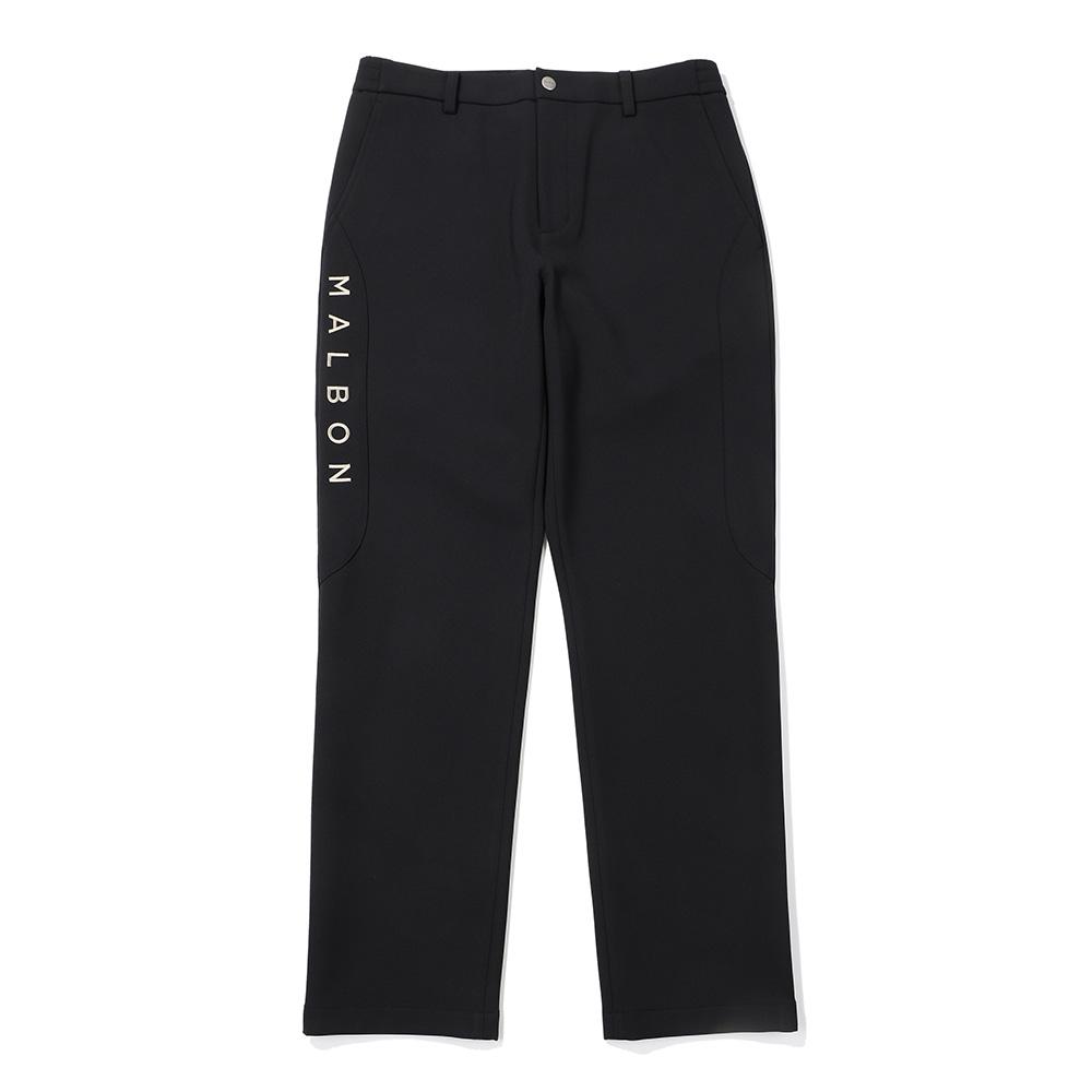 MALBON GOLF Malbon Down Fabric Straight Pants Black (Man)