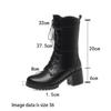 Fashion AIYUQI 2025 New Women's Snow Boots Non-slip Work Boots Women Large Size Winter Warm Motorcycle Boots Girls Ankle Boots