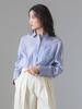 Shirts and Blouses KHADI Over Short Shirt SAX ONE SIZE [Demi-Luxe Beams] L/S Women's