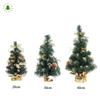 20/30/40cm DIY Christmas Desktop Tree with Ornaments - Potted Decorations