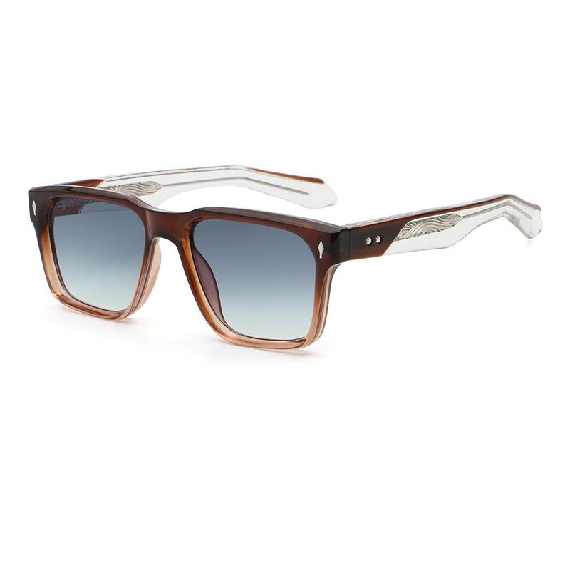 2026 Retro Large Frame Luxury Square Sunglasses for Men