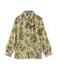 Mira Owen Flower Bow Tie Blouse Up 09WFB231015 YEL 0 2-Way (Set Compatible) Women's