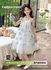 Girls' Summer Dress for Outer Wear 2026 New Mid Size Children's Stylish Sweet Dress Children's Fashion Princess Dress Trend