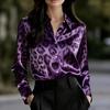 2026 Camicia Casual alla Moda da Donna con Stampa Leopardo Moderna Europea & Americana - Collezione Primavera/Autunno