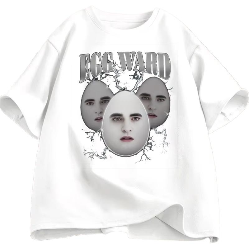 Funny Eggward Meme T Shirt Men Women Twilight Saga TShirt Casual Short Sleeve Tees Harajuku Streetwear Male Clothes S