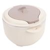 Microwave Ramen Bowl with Lid and Handle 316 Stainless Steel Insulated Noodle Bowl with Spoon for College Dorm Apartment