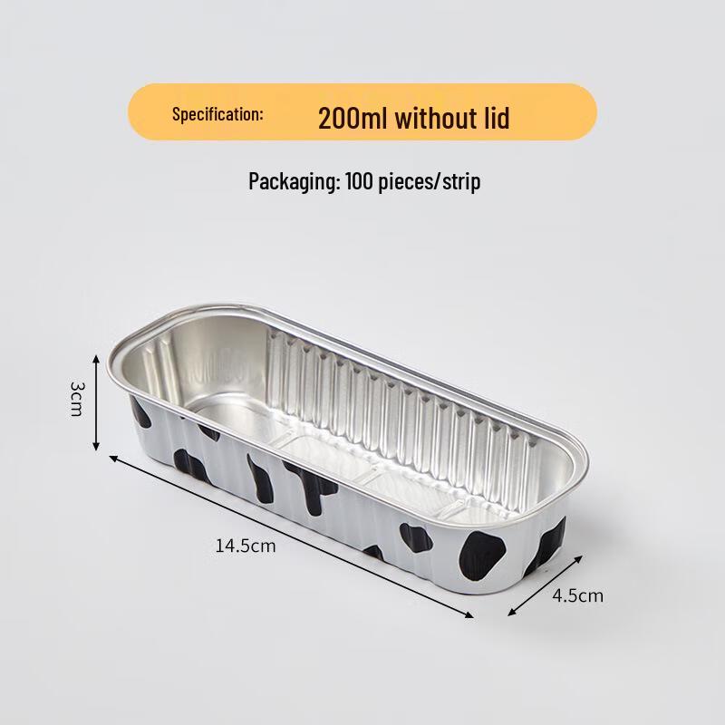 WS Air Fryer Baking Aluminum Foil Cups (100-Pack) No Lid