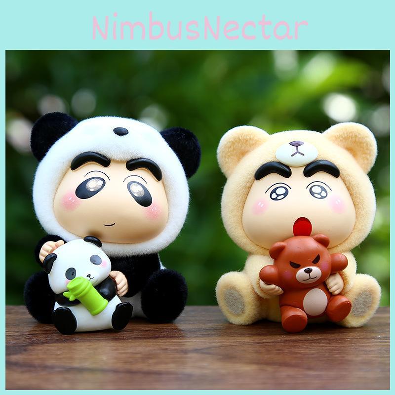 Shinchan Crayon Models Pvc Toys Ornaments For Kids Visual Development Skills