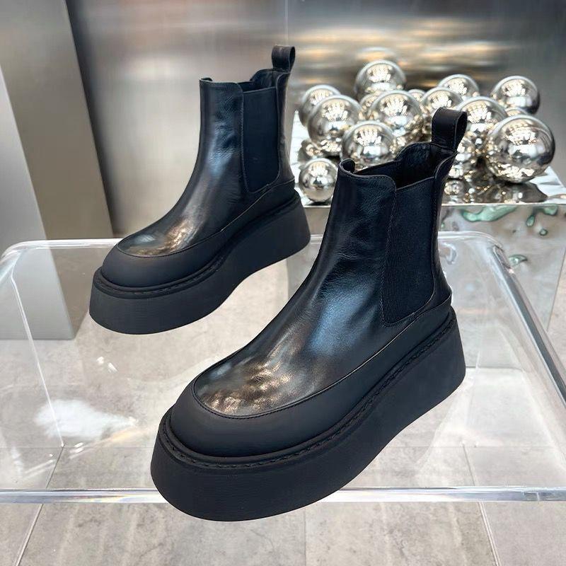 New Thicken Winter Knight Boots Women Knee High Long Square Heel Boots Retro Thick Motorcycle Boots Black White Botas Mujer