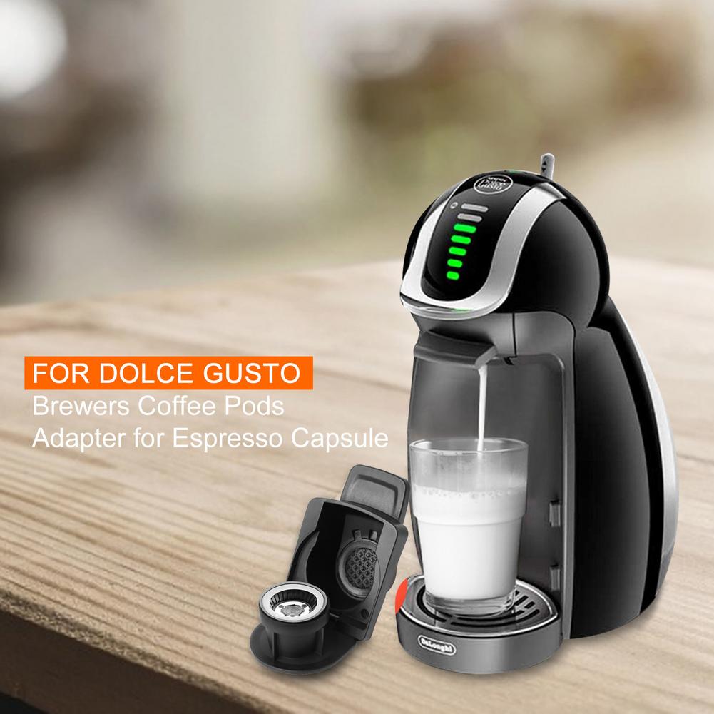 Macchina del Caffè Per Macchine Dolce Gusto Adattatore Riutilizzabile per Capsule di Caffè Per Macchina per Caffè Espresso con Crema