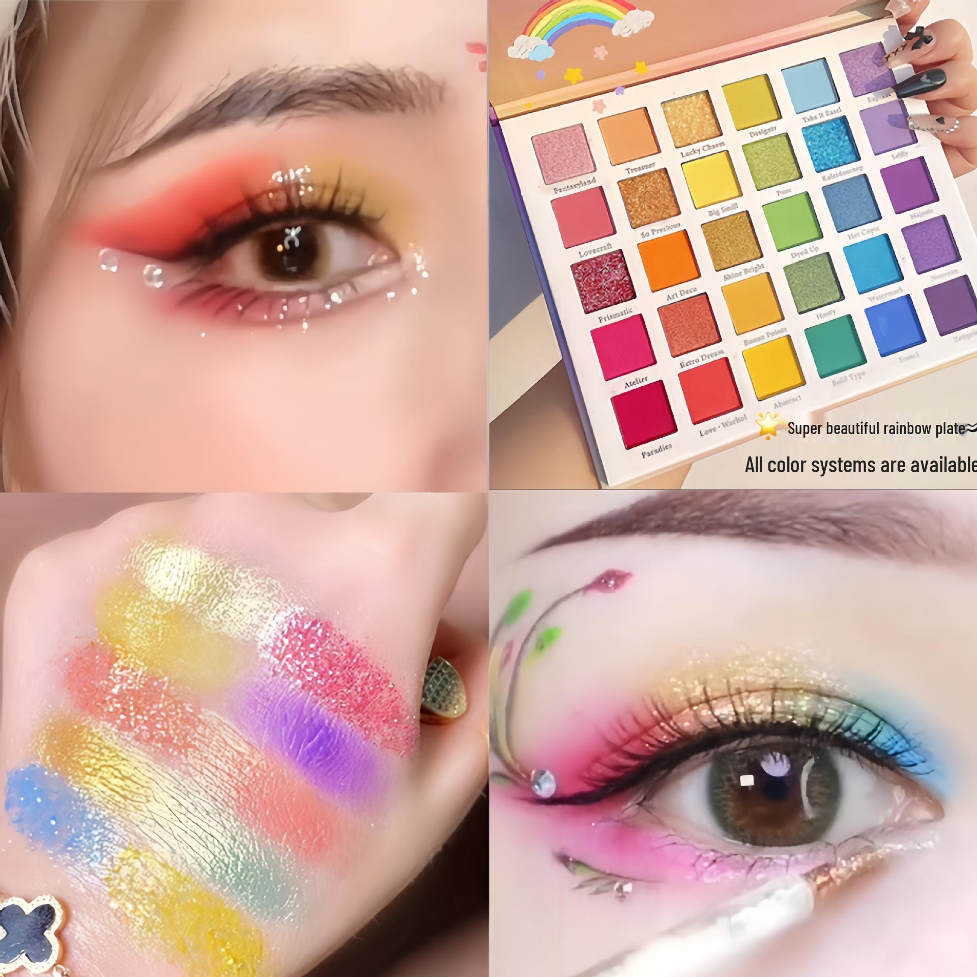 

Children s Day Stage Performance Eyeshadow Palette - 30 Colors 35g