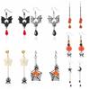 Bat Ghost Ear Studs Spider Pumpkin Dangle Earrings Fashion Halloween Earrings  Unisex
