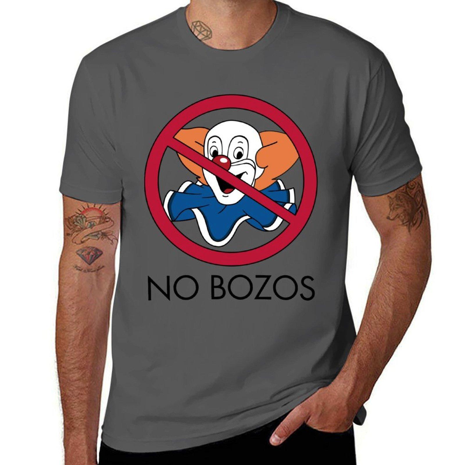 

No Bozos TShirt Thanksgiving Day Tee Top 4XL