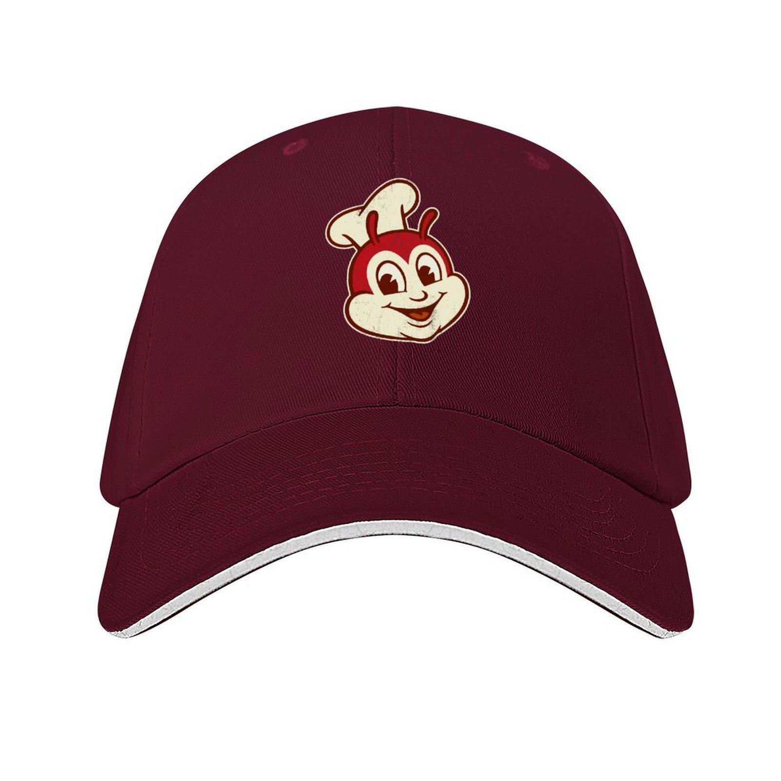 Jollibee Fast Food Baseball Cap Anime Fishing cap summer hat Brand Unisex cap Elegant Womens Hats Unisexs