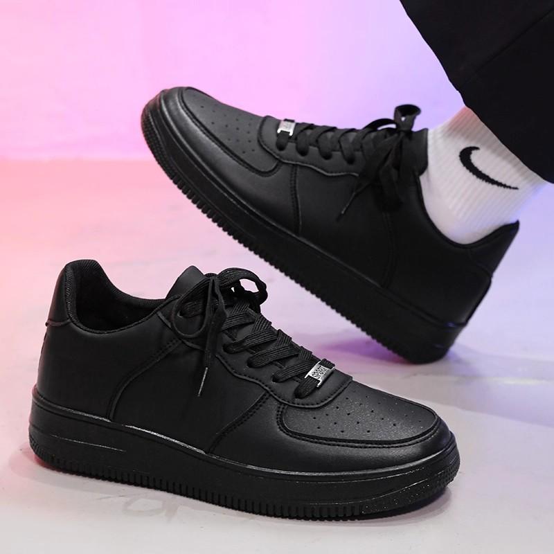 Platform White Shoes Women's 2025 Summer New Black Shoes Ins Trendy Versatile Niche Board Shoes Casual Shoes Men's Shoes