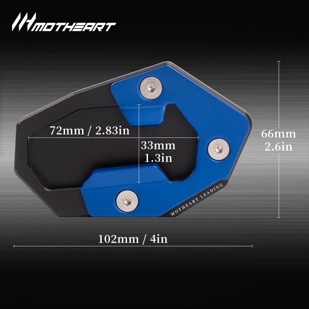 MotHeart Bike Side Stand Support Compatible with R1300GS 2024-2026 R1300GS