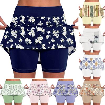 Kadınlar için Elastik Yoga Pantolonları Baskılı Atletik Şort Hafif Yüksek Bel Sıska Baskılı Joggers
