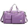 Travel bag Large capacity women's light portable business travel luggage bag Oxford cloth dry and wet separation sports fitness bag